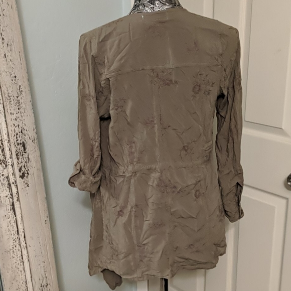 ✨50% OFF✨ Knox Rose olive floral embroidery jacket - Picture 5 of 8